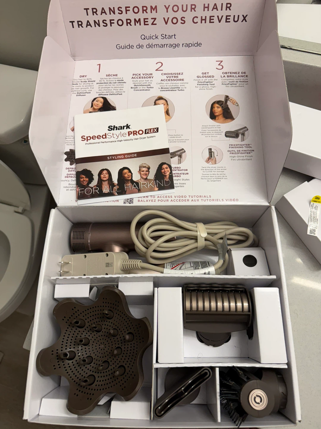 Shark SpeedStyle PRO FLEX Hair Dryer System HD542C - photo 2