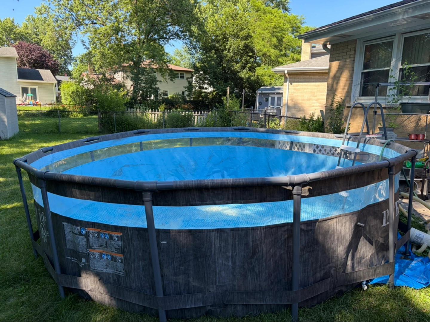 Intex 18ft x 48in Prism Frame Pool Set