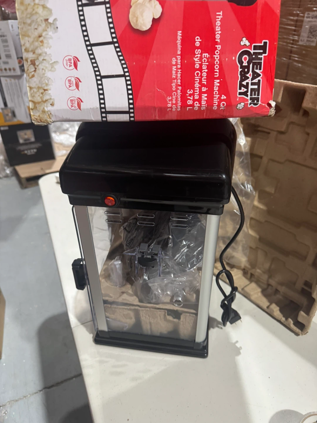 West Bend Theater Crazy Popcorn Machine - photo 4