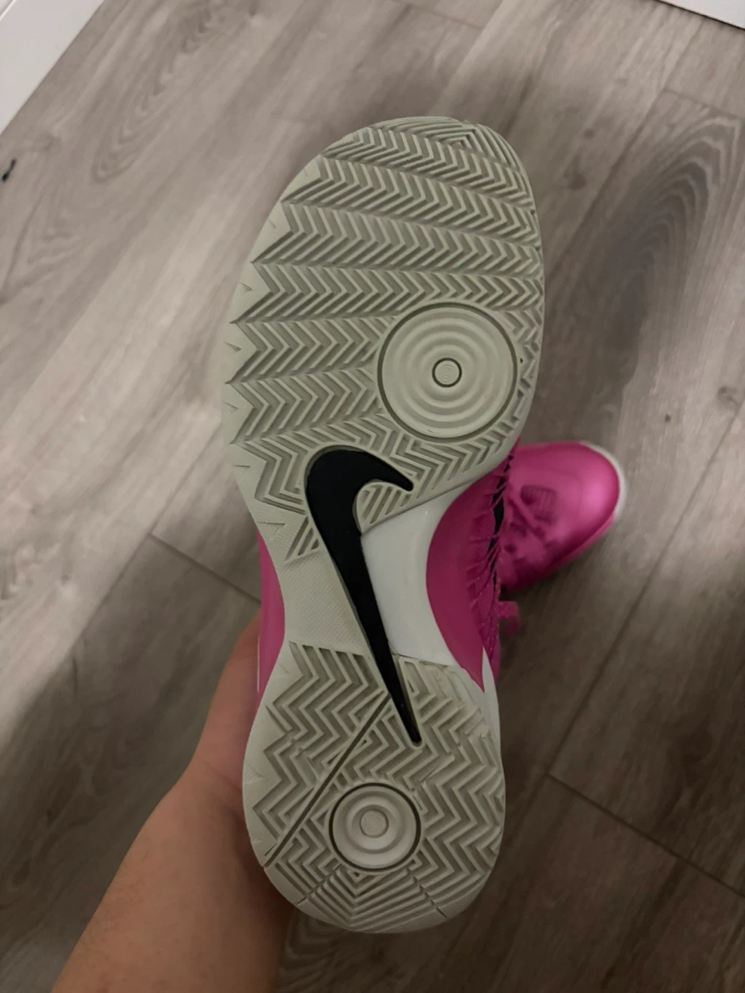 Pink nike hypedunks size 9.5 - photo 4