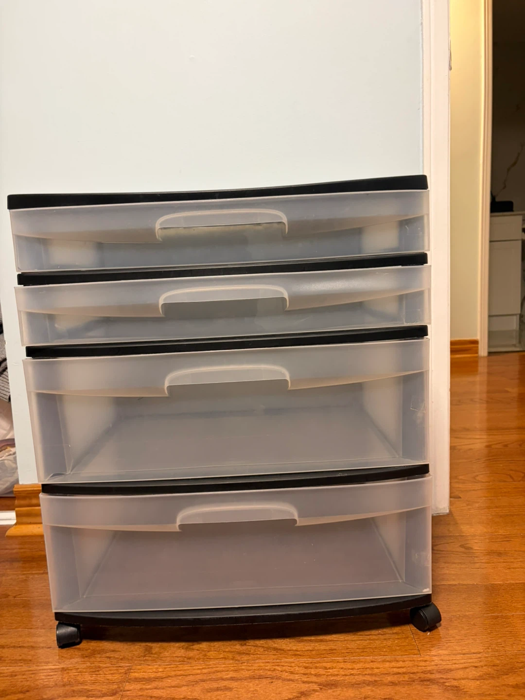 Plastic Drawer Storage Unit