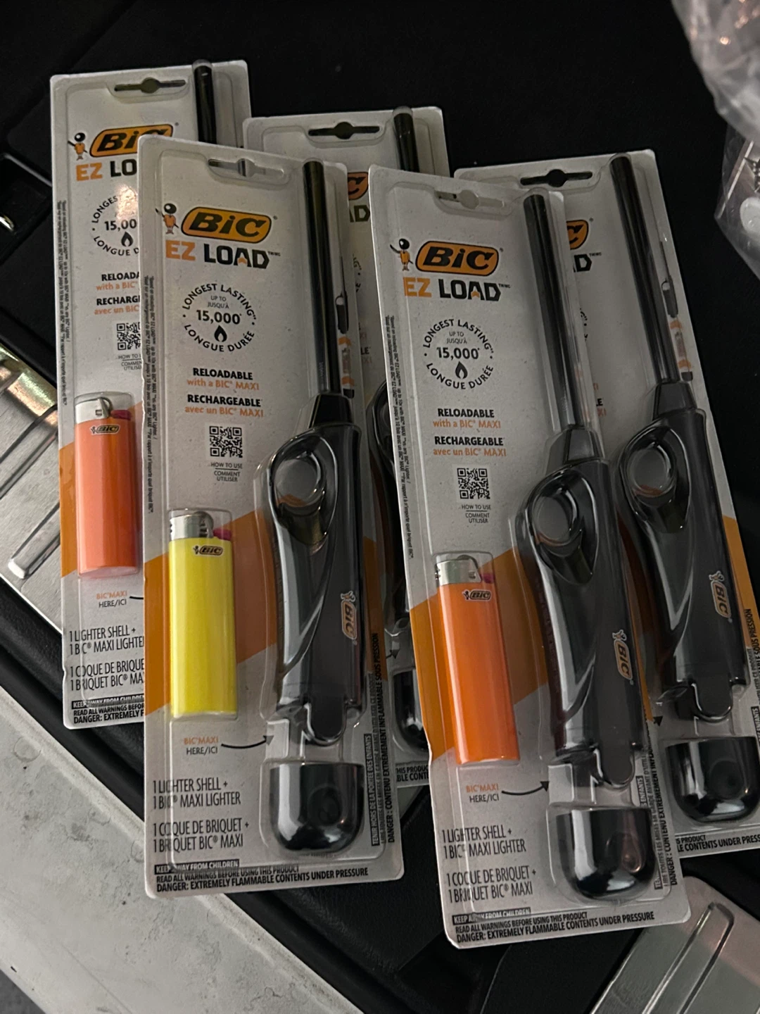 Brand new BIC EZ load reloadable lighter