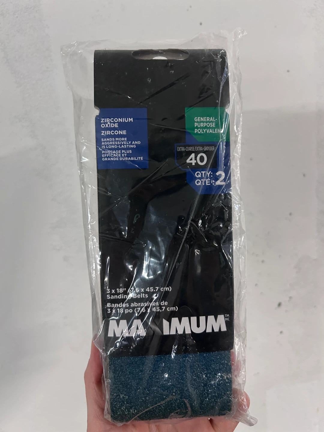 Brand new Maximum sanding belt