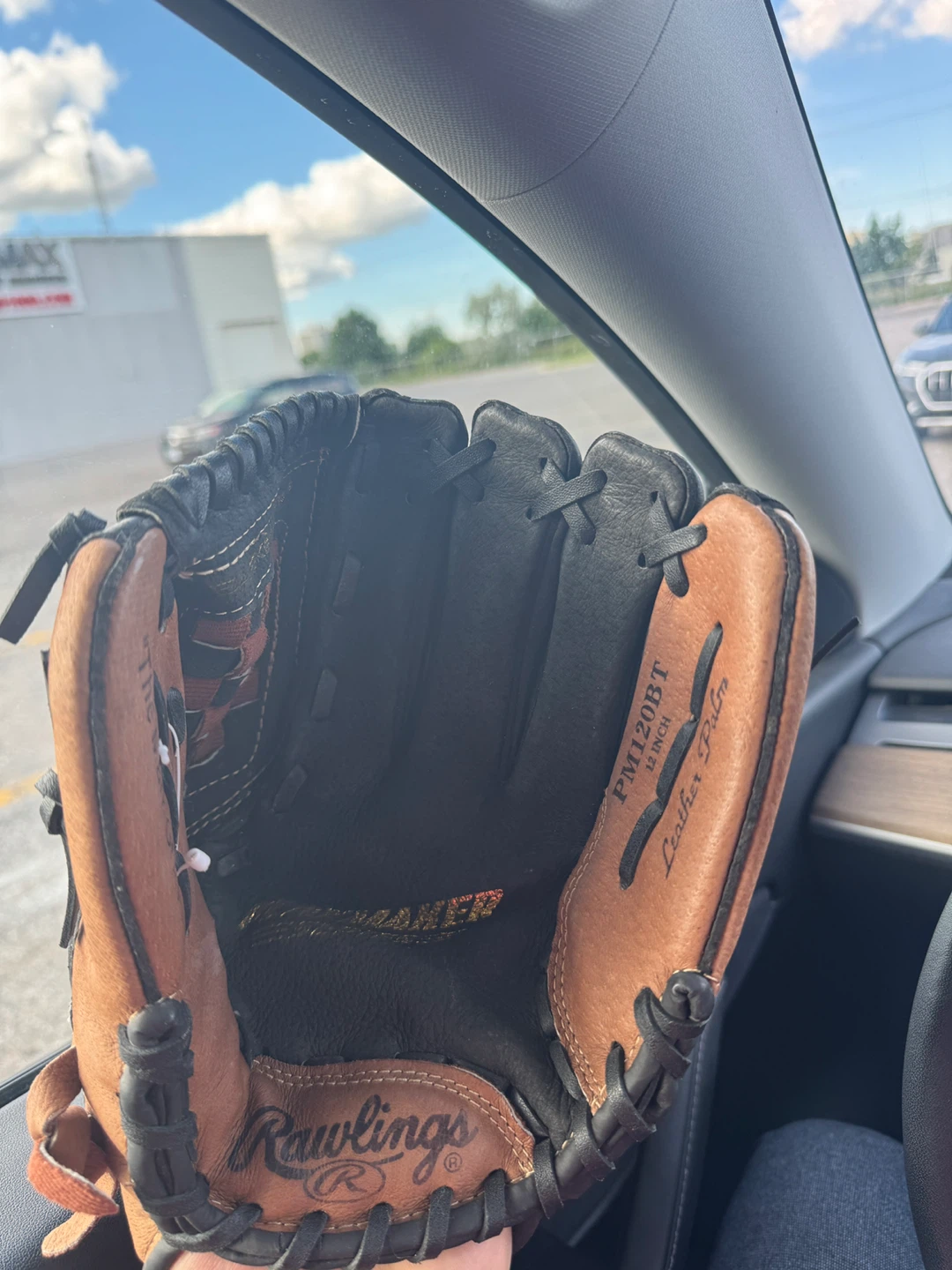 Rawlings PM120BT 12 Inch Leather Palm Baseball Glove - photo 4