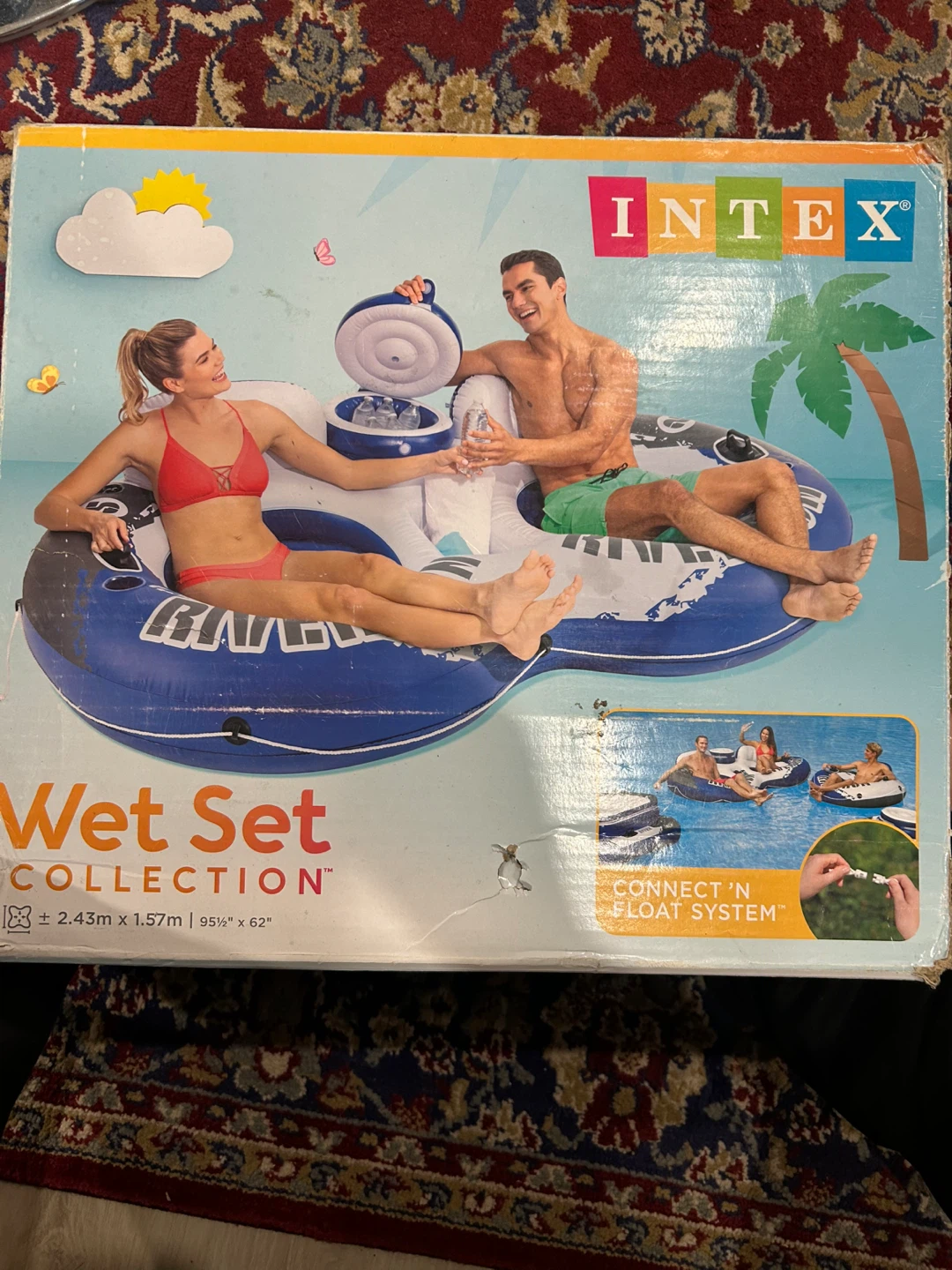 Intex Wet Set Collection Inflatable Floating Lounger