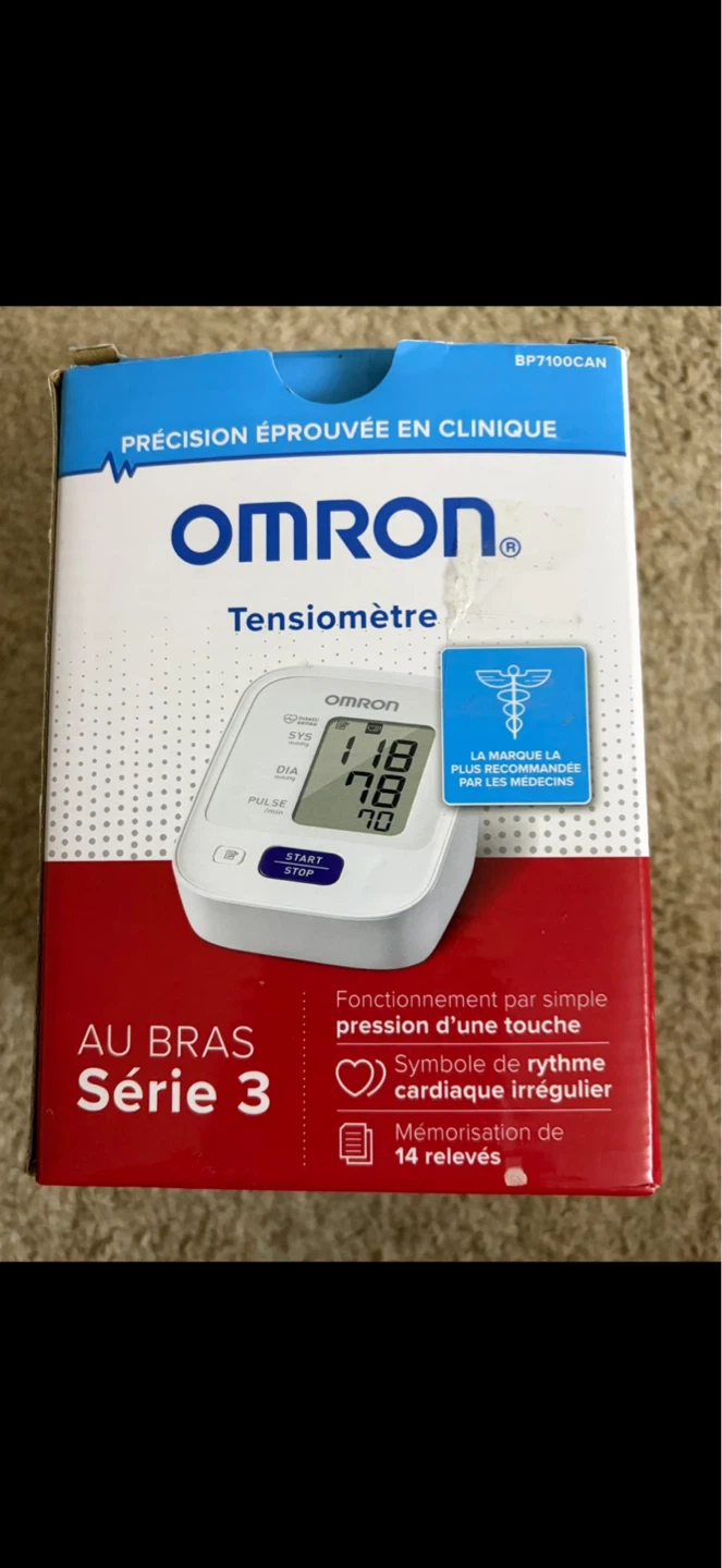 OMRON Series 3 Upper Arm Blood Pressure Monitor - photo 5