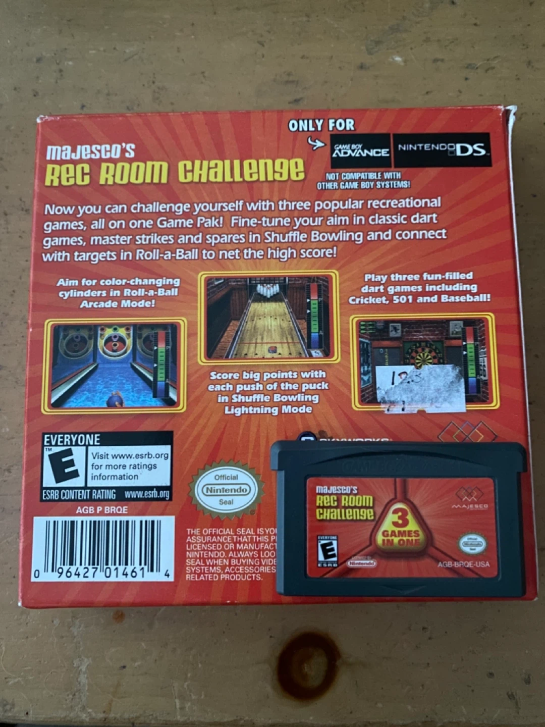 Majesco's Rec Room Challenge Game Boy Advance - photo 2