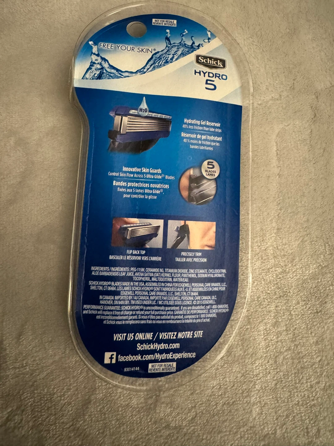 Schick Hydro 5 Razor - photo 2