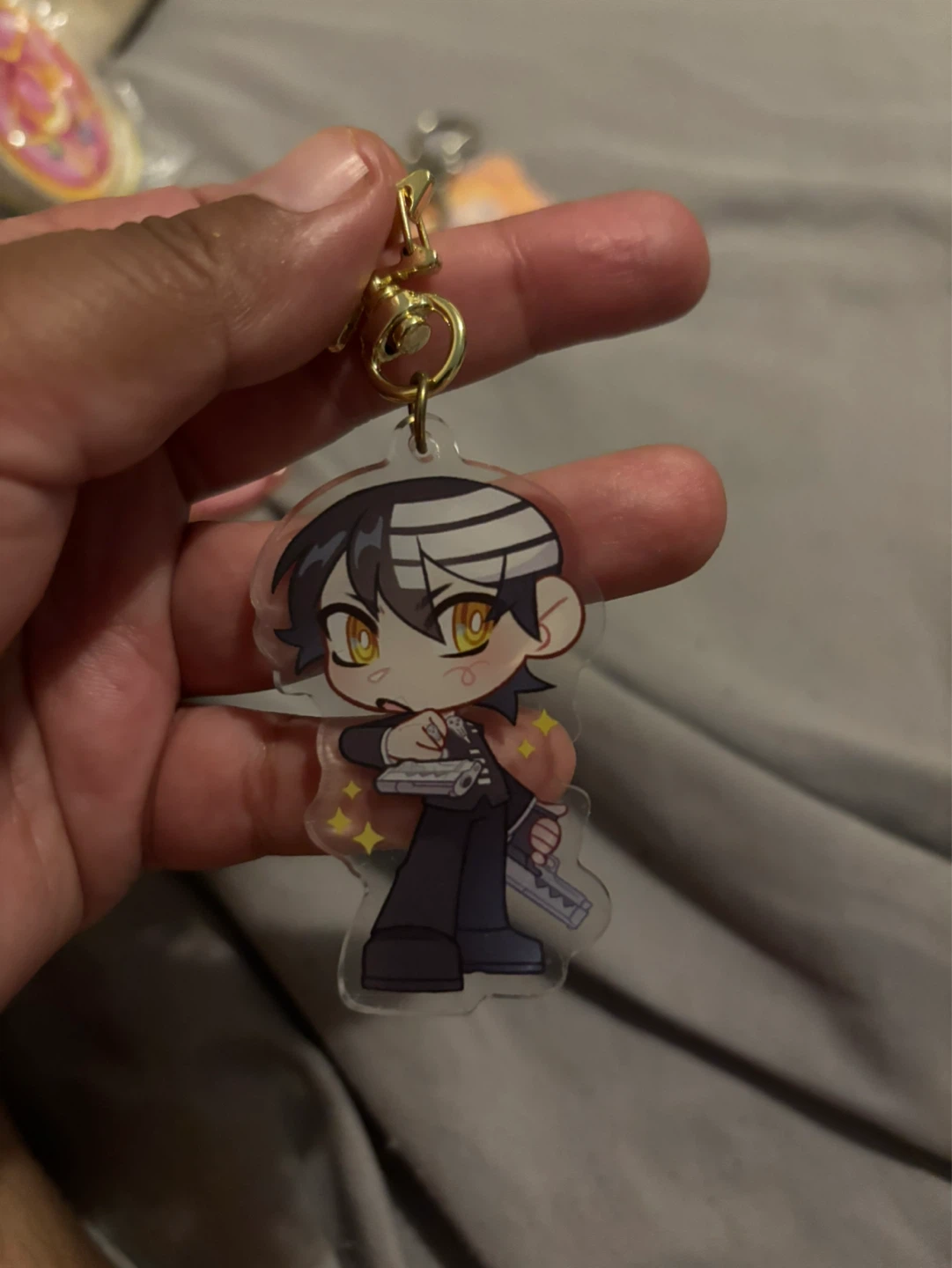 Soul Eater Death the Kid Chibi Keychain