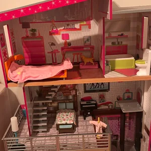 Kidkraft Supermodel Wooden Dollhouse Elevator 12 Inch Dolls
