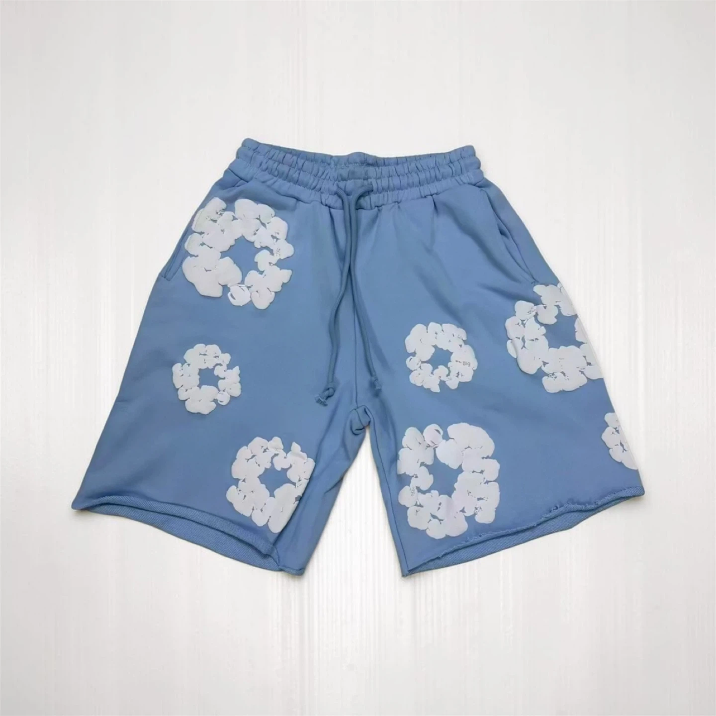 Floral Print Drawstring Shorts - photo 2