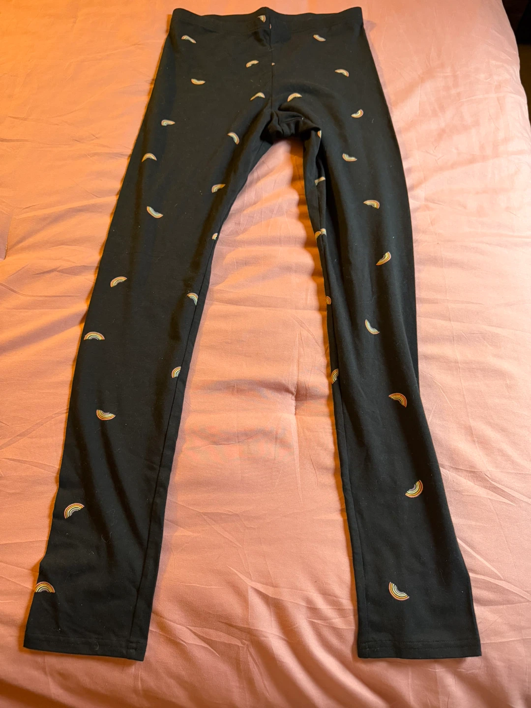Old Navy Black Rainbow Leggings XXL Plus