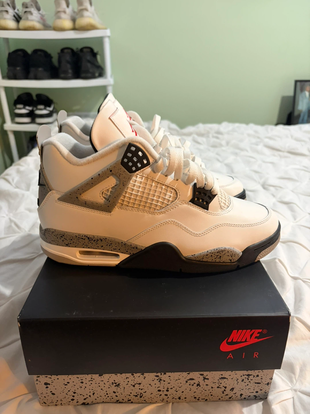 DS Jordan 4 “White Cement 2025” - photo 3