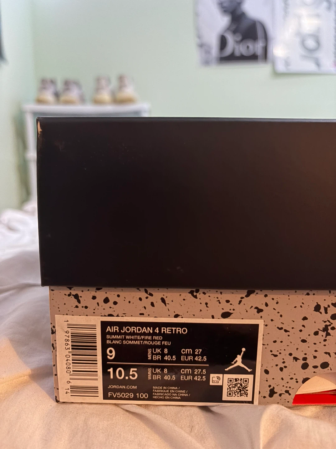 DS Jordan 4 “White Cement 2025” - photo 5