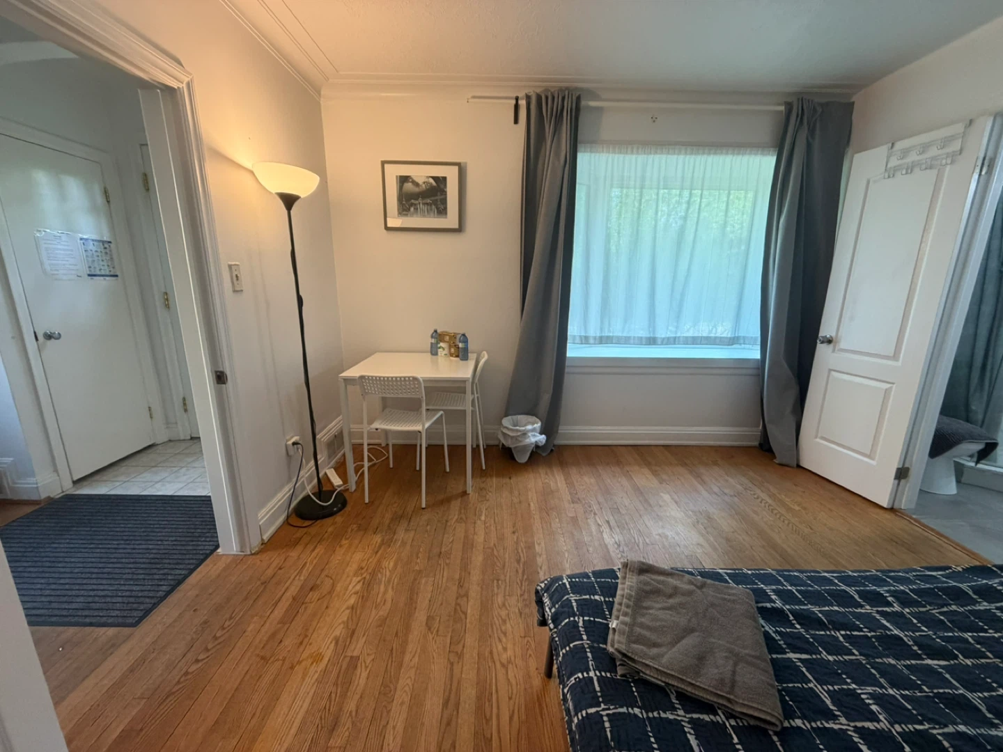 Small White Dining Set with Two Chairs