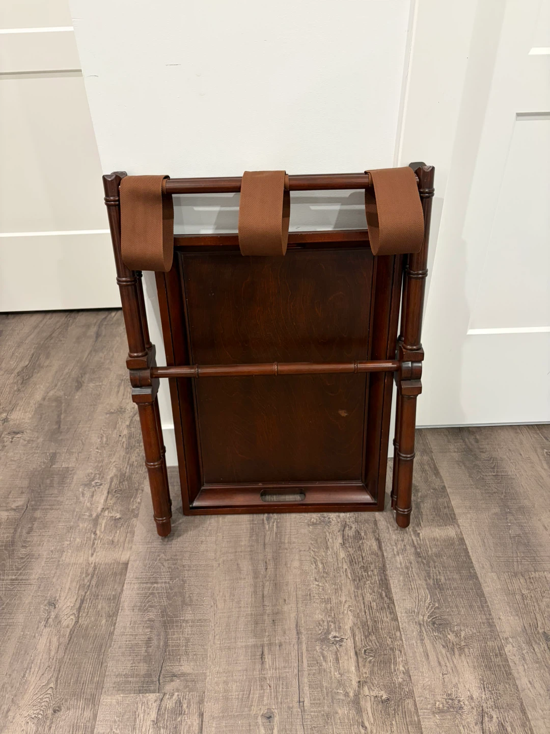 Wooden shelf with tray foldable - photo 3