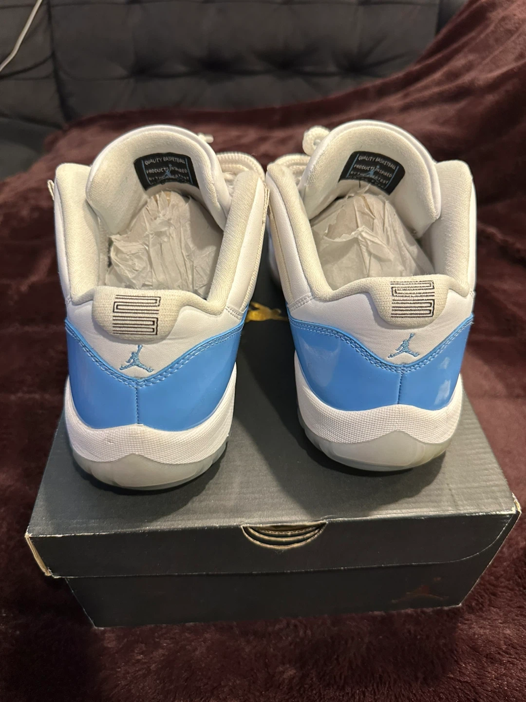 Jordan 11 Low “University Blue” - photo 3