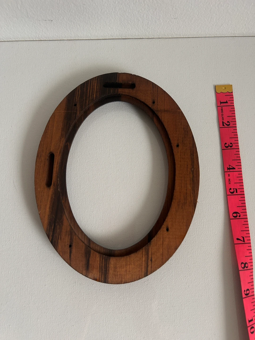 Wooden Oval Picture Frame - photo 2