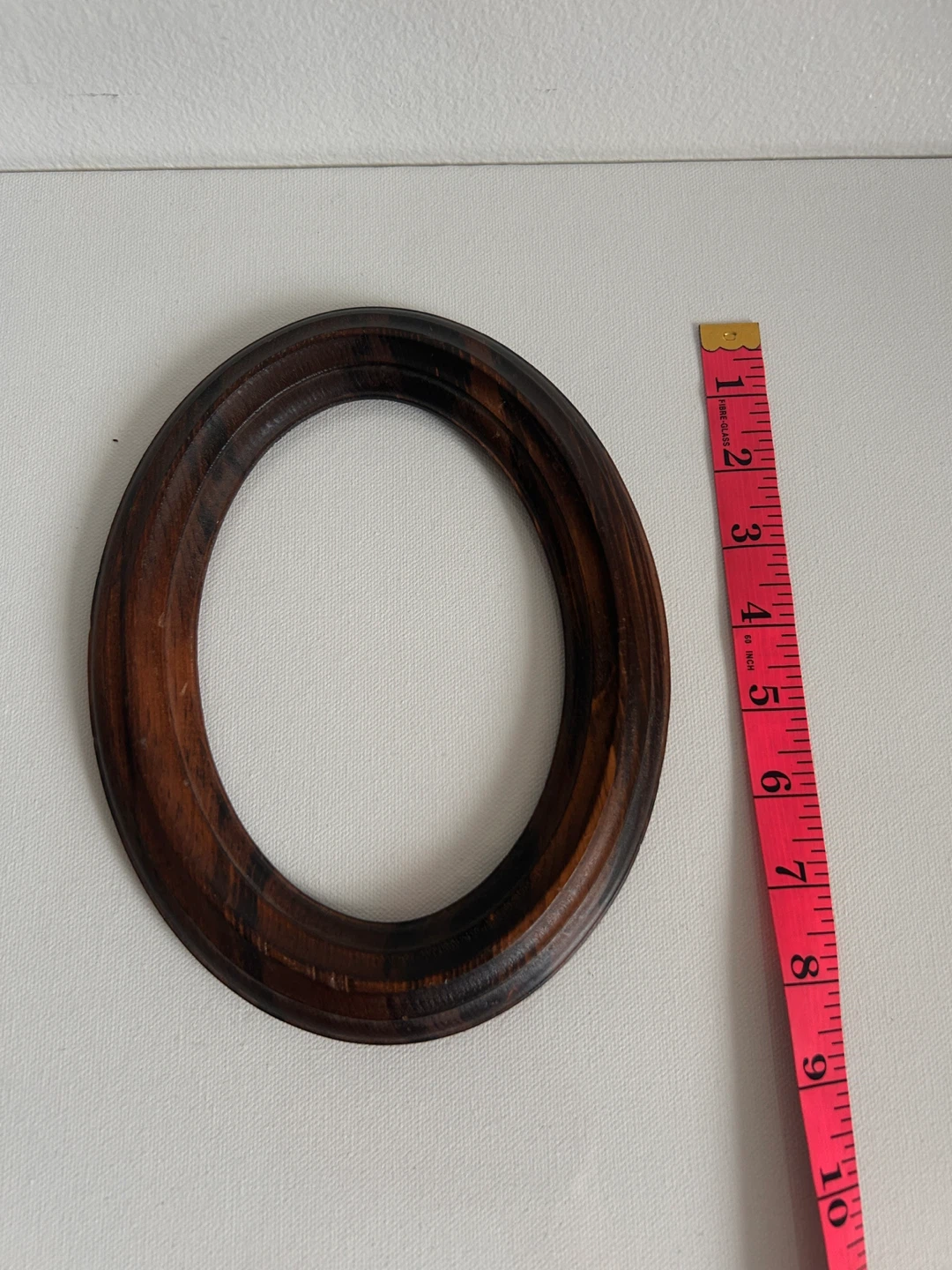 Wooden Oval Picture Frame