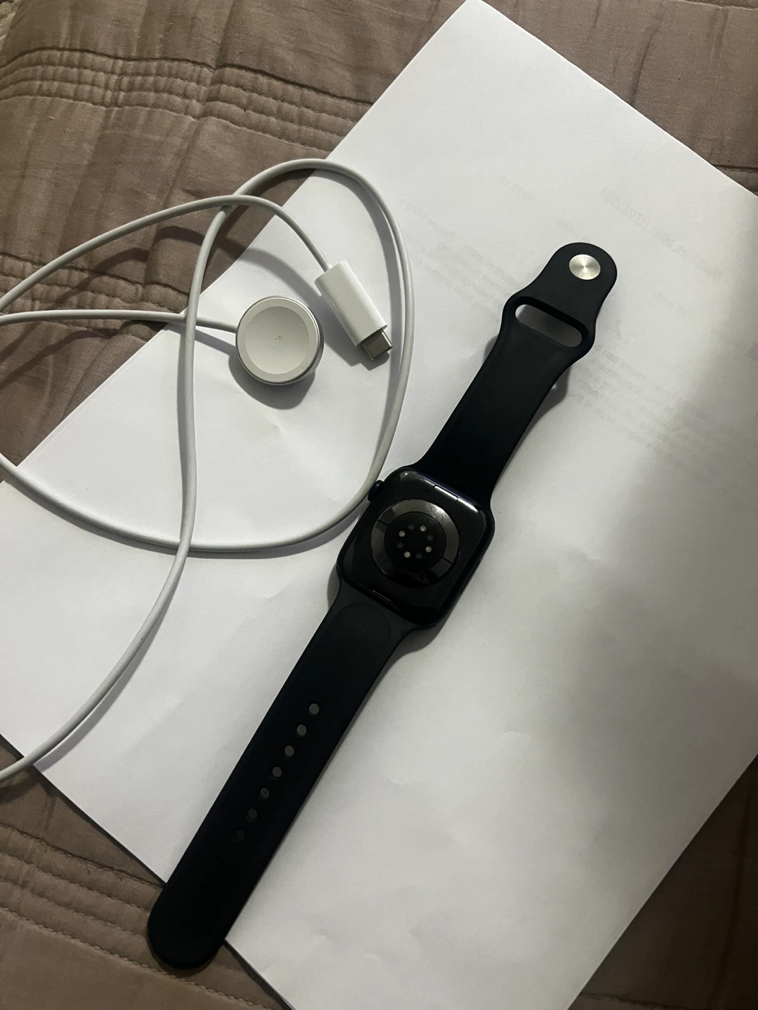 Apple Watch Series 7 GPS, 45mm Midnight Aluminum Case - photo 3