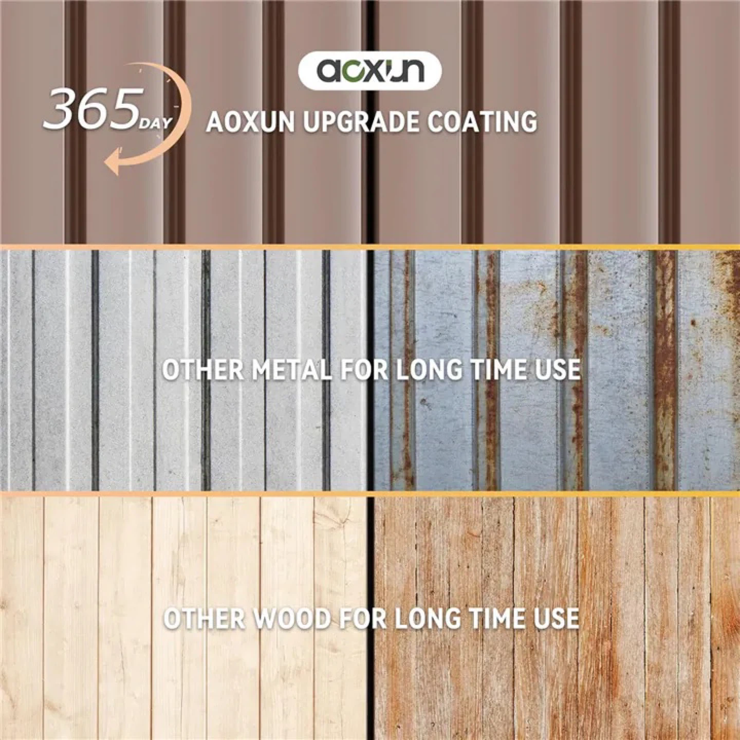 AOXUN Metal Storage Shed - photo 2