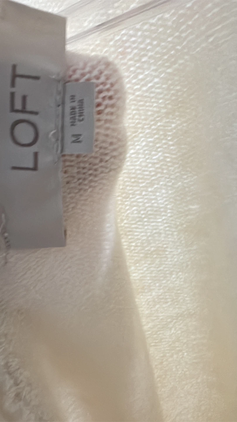 Loft Cream Sweater with Rhinestone Bow Detail - photo 2