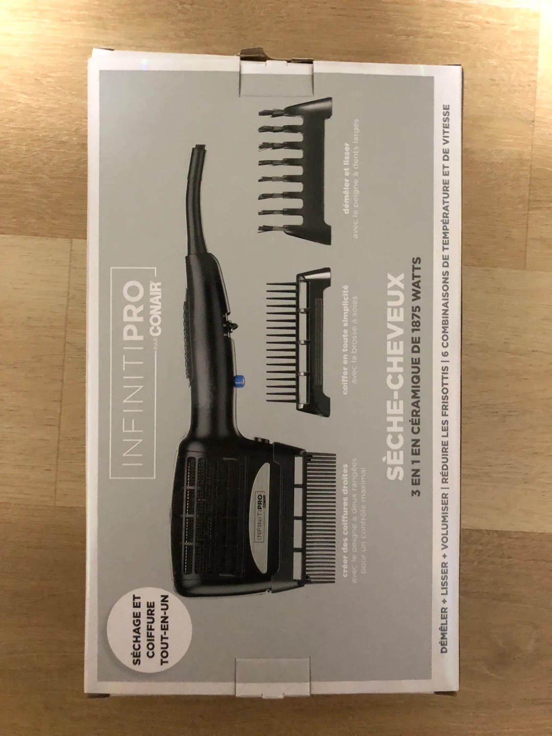 Conair InfinitiPro 3-in-1 Ceramic Hair Dryer - photo 2