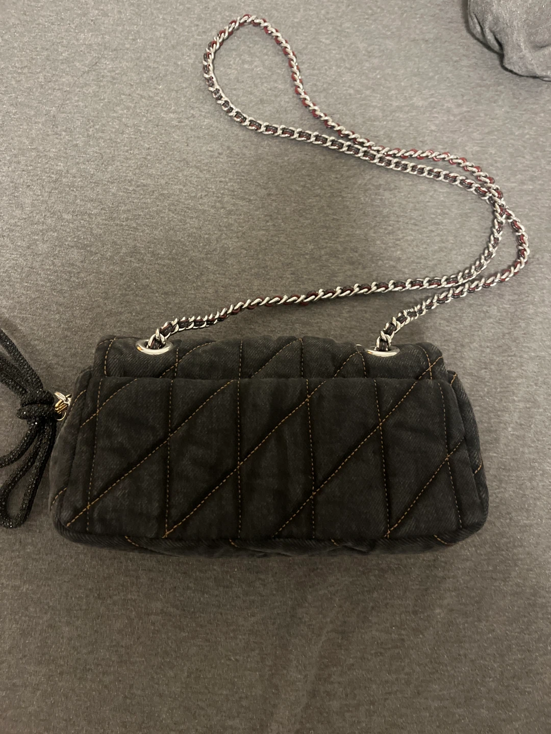 Coach Black denim tabby Bag - photo 4
