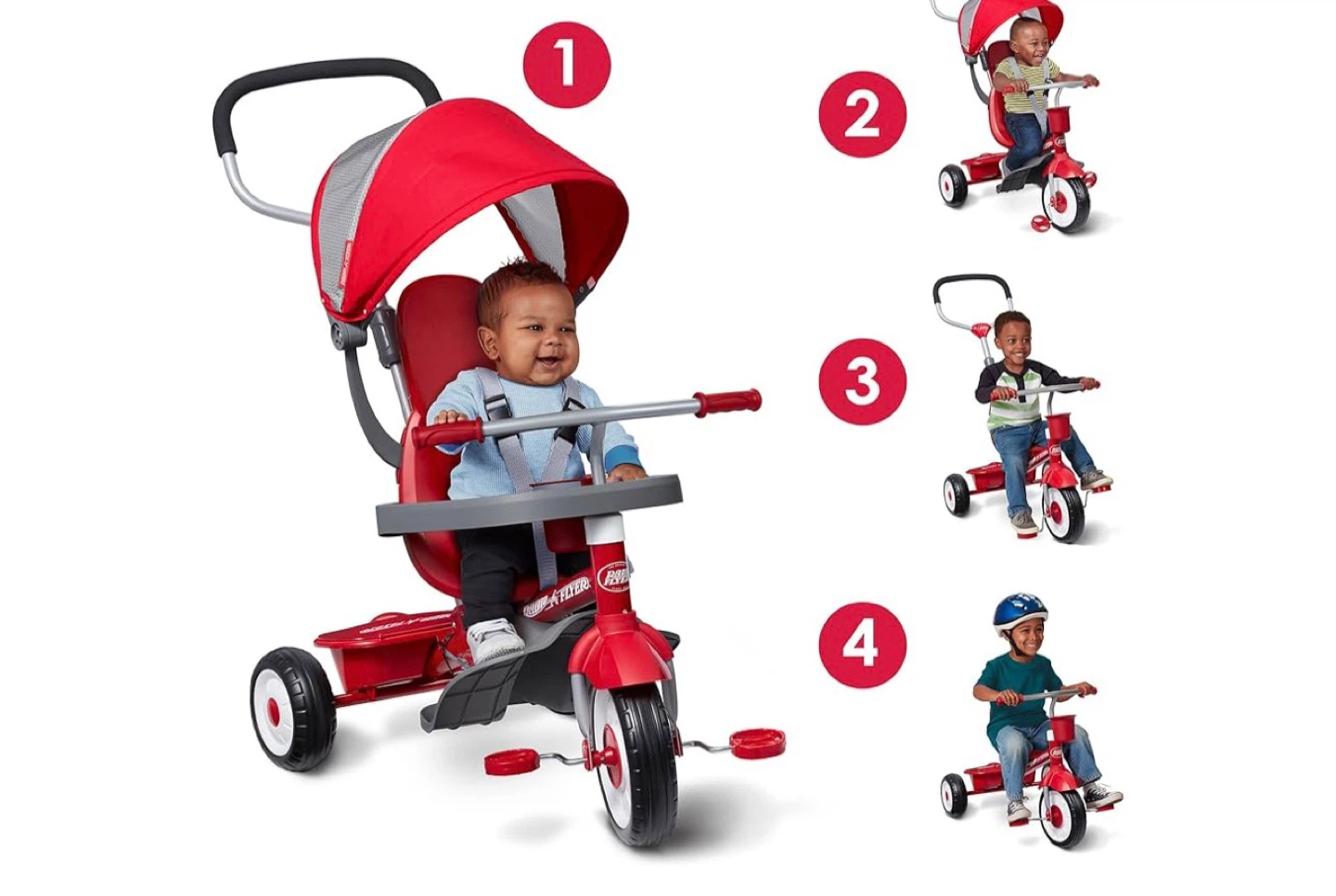 NEW Radio Flyer All-in-One Convertible Tricycle - photo 5
