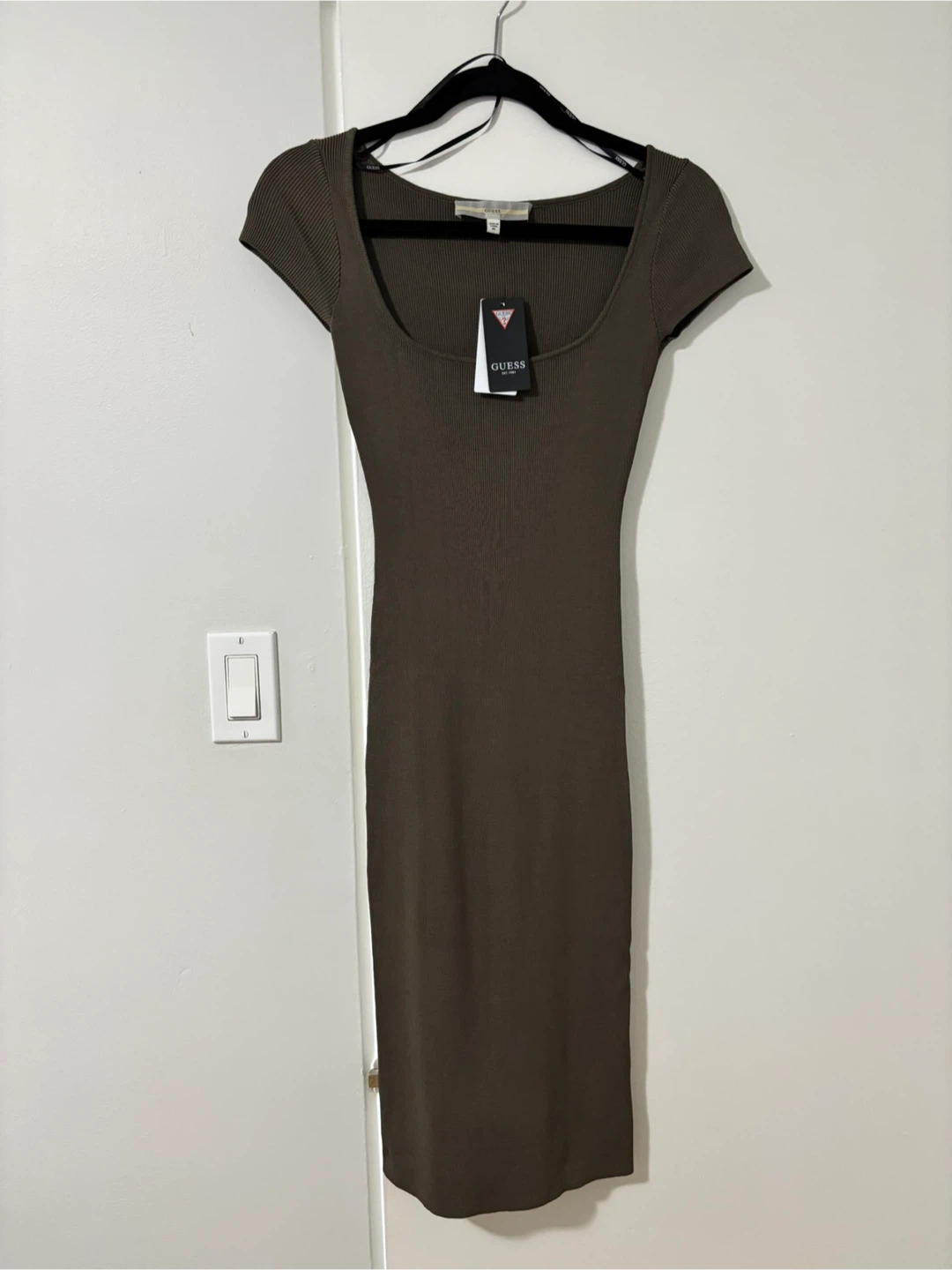 Guess Ribbed Dress (XS) Brand New