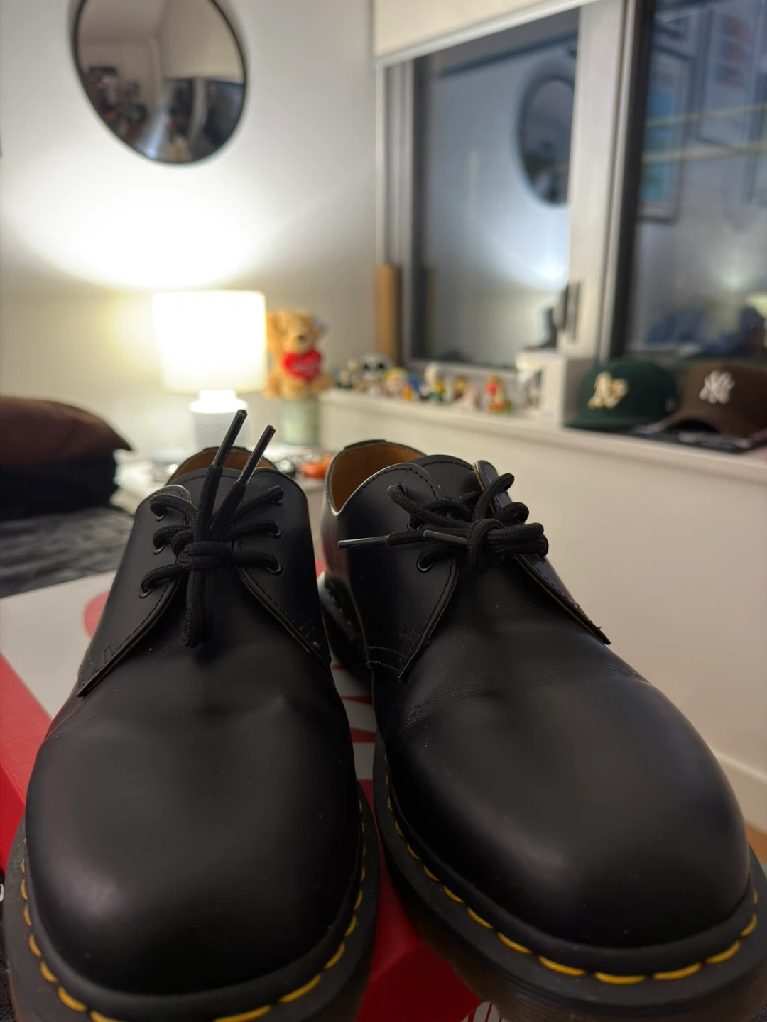 Dr. Martens Black Leather Shoes