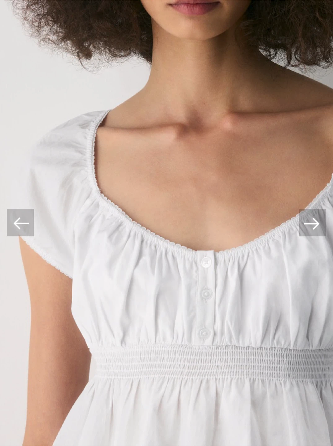 Aritzia Dulcet Poplin Top (Brand New) - Size S - photo 2