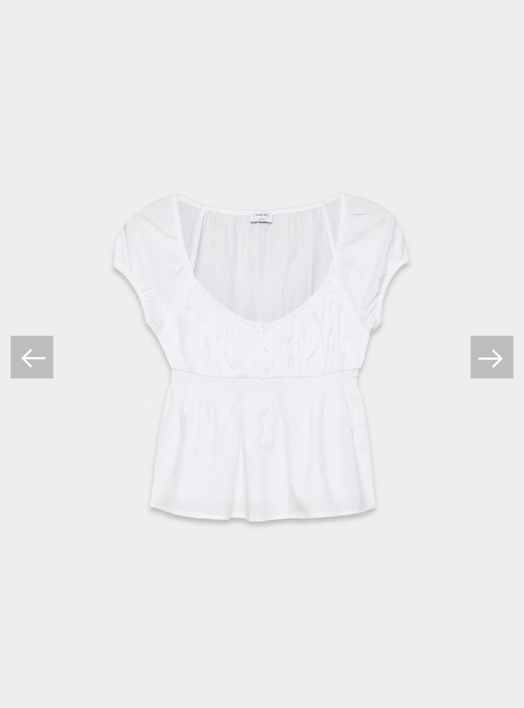 Aritzia Dulcet Poplin Top (Brand New) - Size S - photo 4