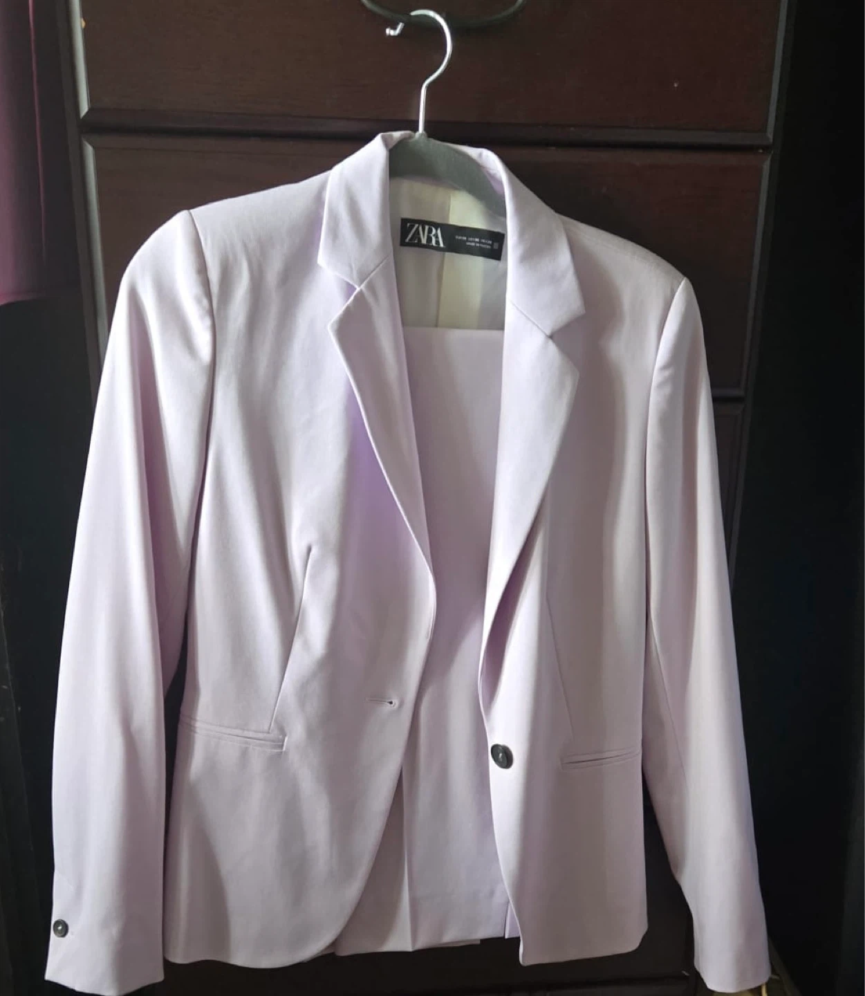ZARA Women's Lavender Suit Jacket