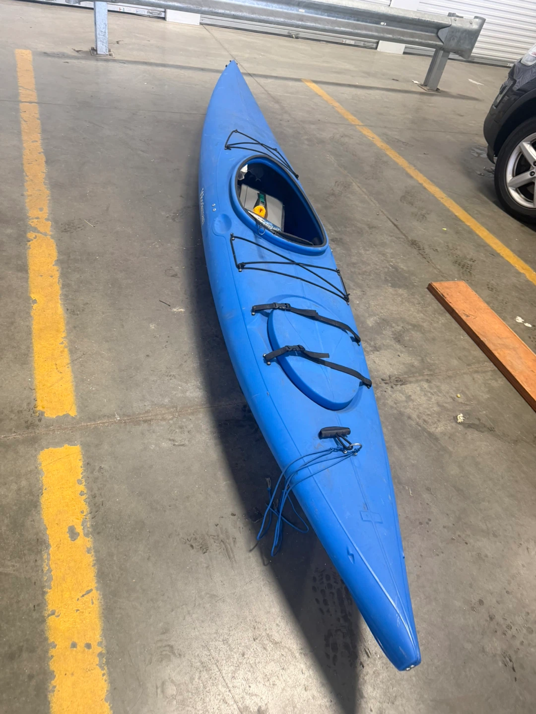 Blue Woodsman Kayak