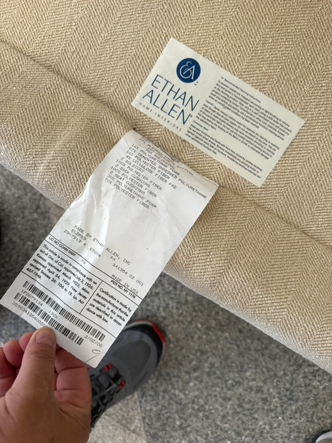 Ethan Allen Sofa - photo 5