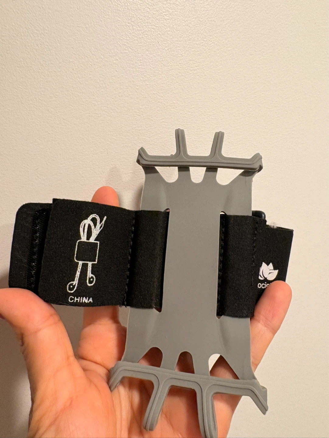 Grey Phone Armband Holder