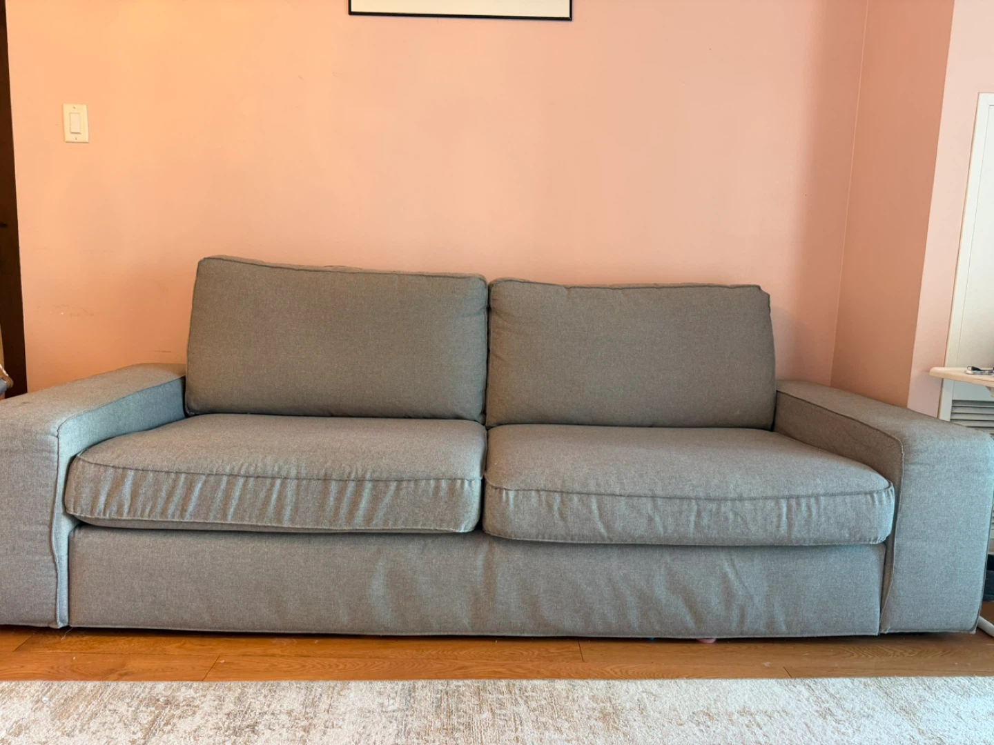 IKEA KIVIK Sofa - Light Grey