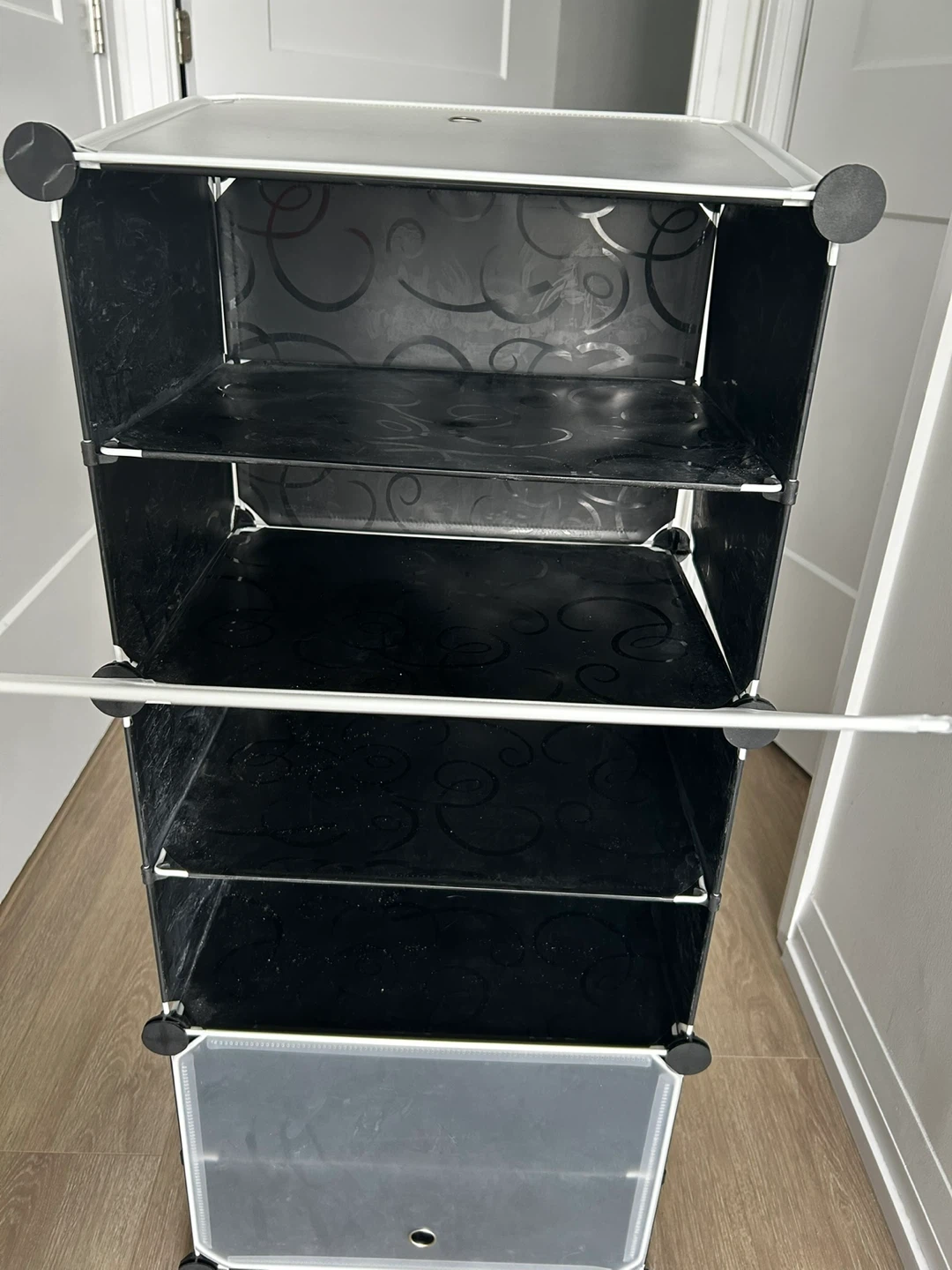 Set of Shoe Bench and Tier Modular Storage Cubes Shelf - photo 5
