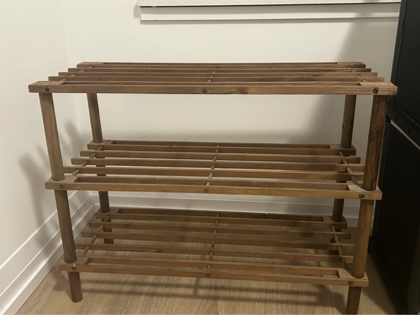 Set of Shoe Bench and Tier Modular Storage Cubes Shelf - photo 2