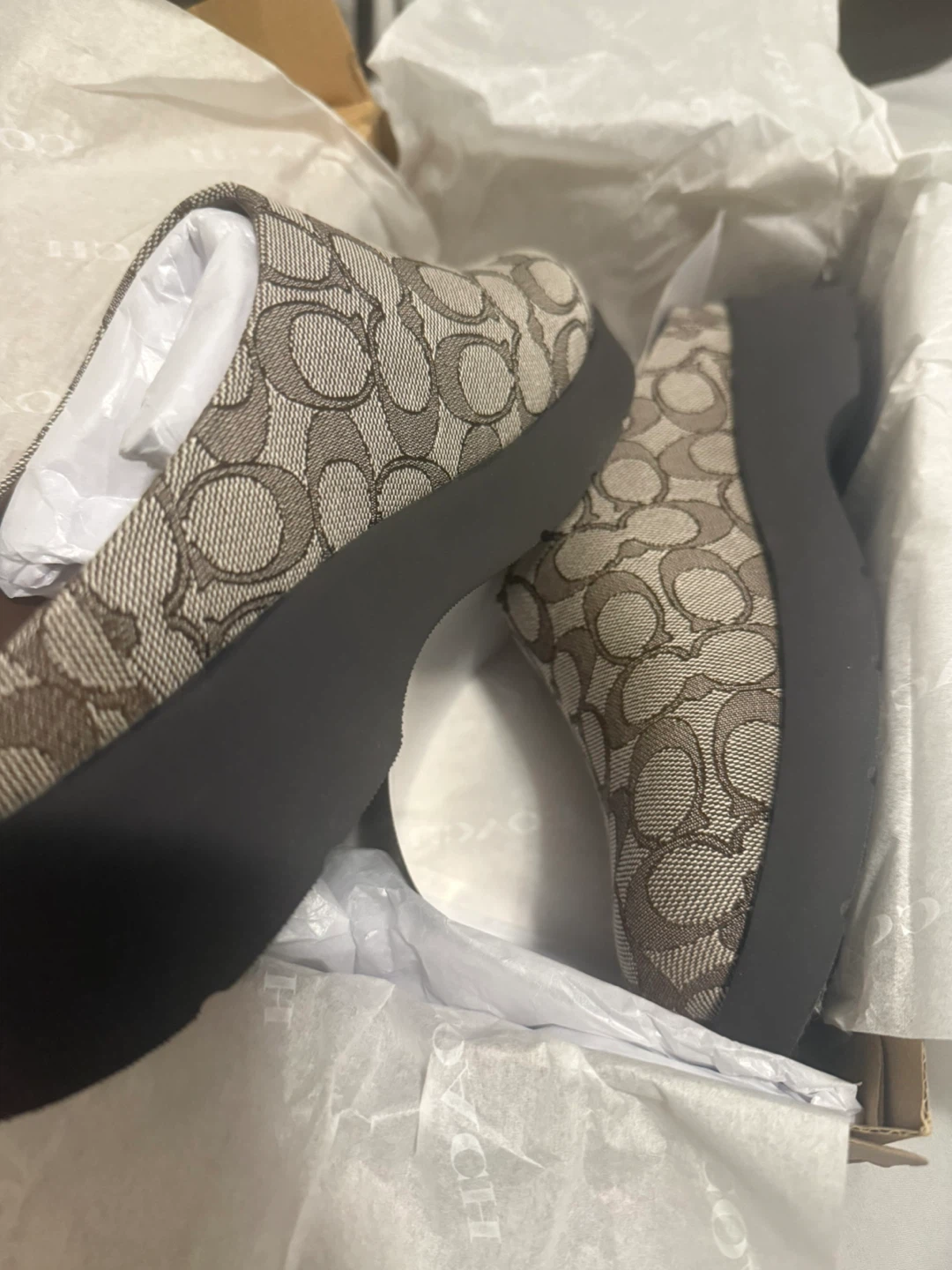 Coach C Signature Mules - photo 2
