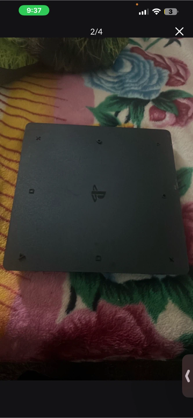 PlayStation 4 Slim Console with Controller cords and 2 games - photo 2