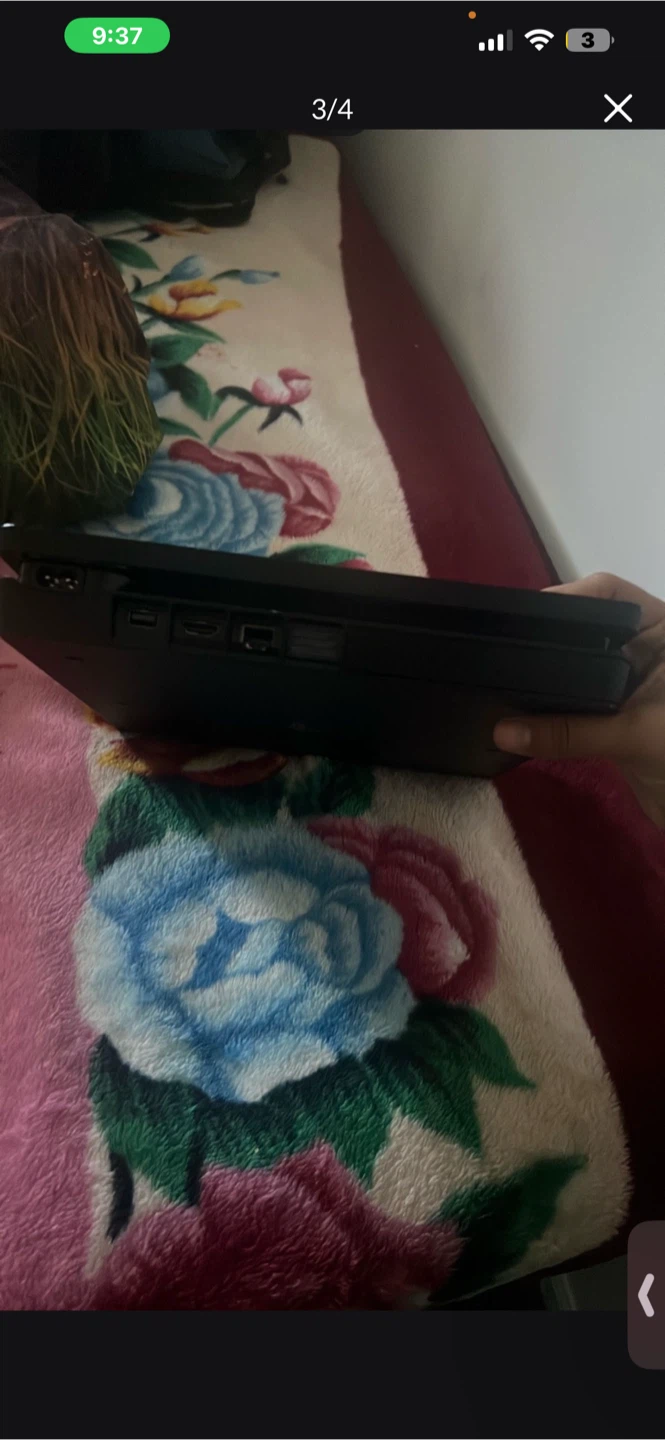 PlayStation 4 Slim Console with Controller cords and 2 games - photo 3