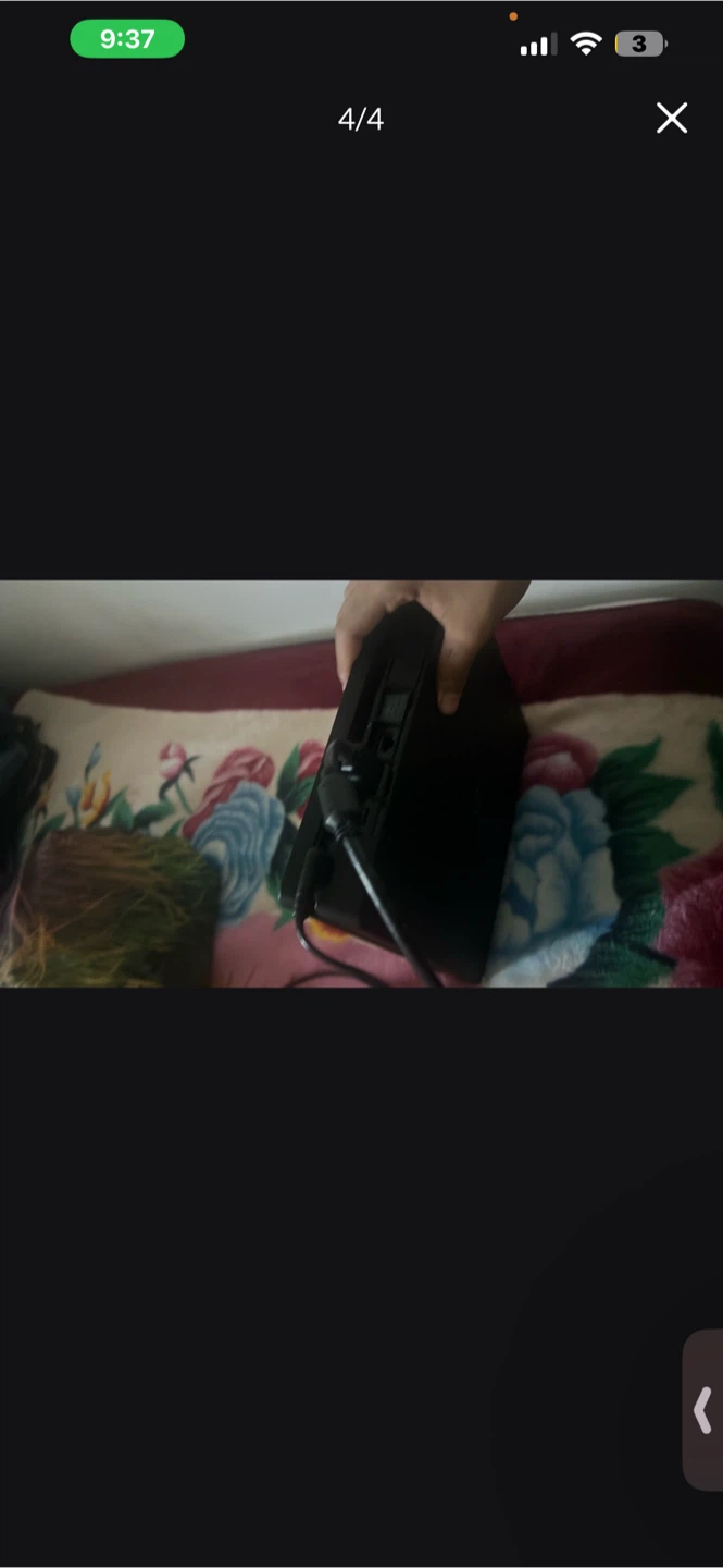 PlayStation 4 Slim Console with Controller cords and 2 games - photo 4