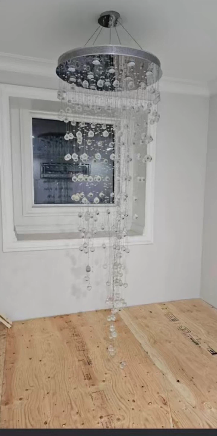 36" Commercial 12-Light Chandelier Base (Model A8158)