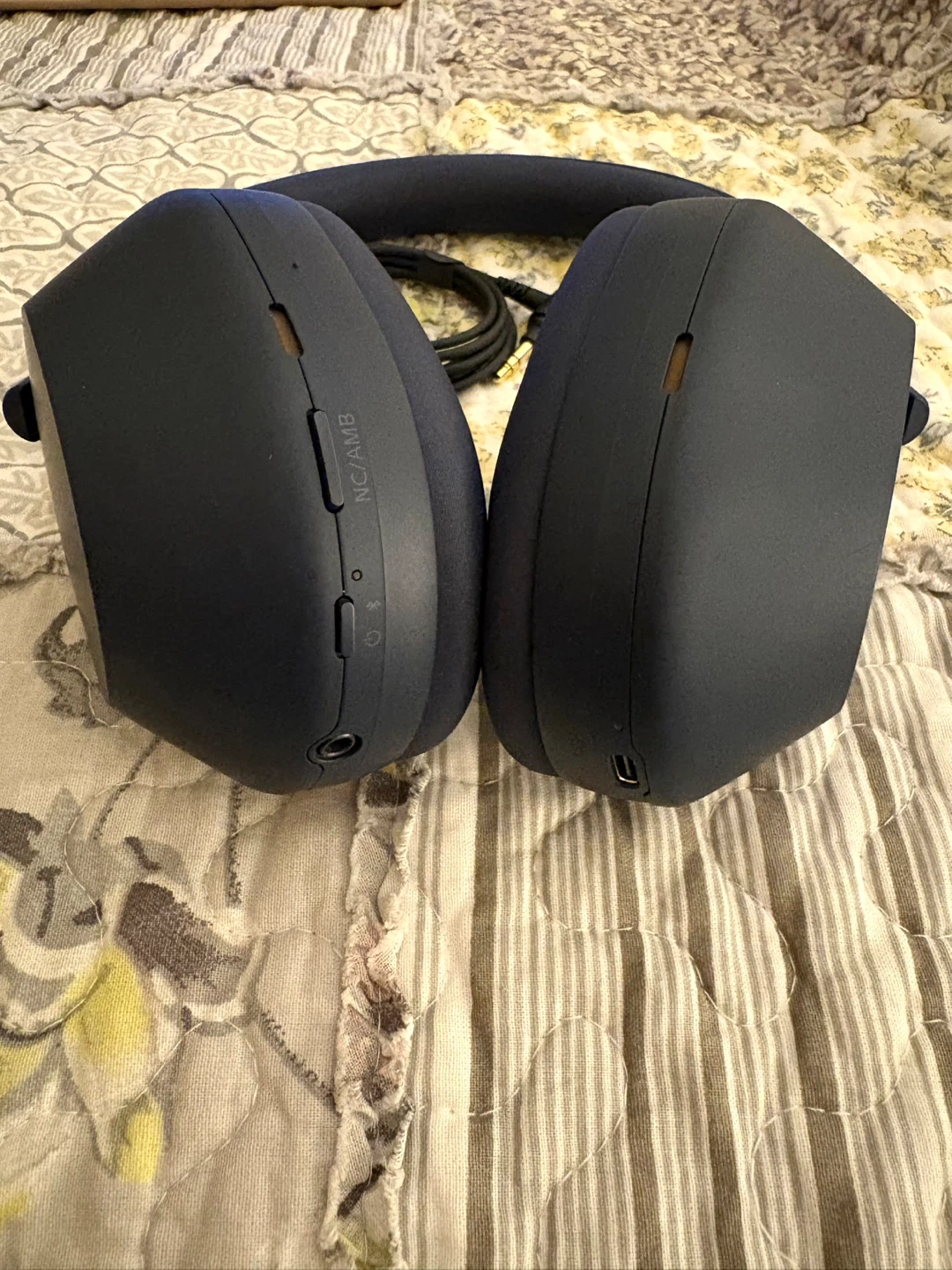 Sony WH-1000XM5 Noise Cancelling Headphones - Midnight Blue - photo 4