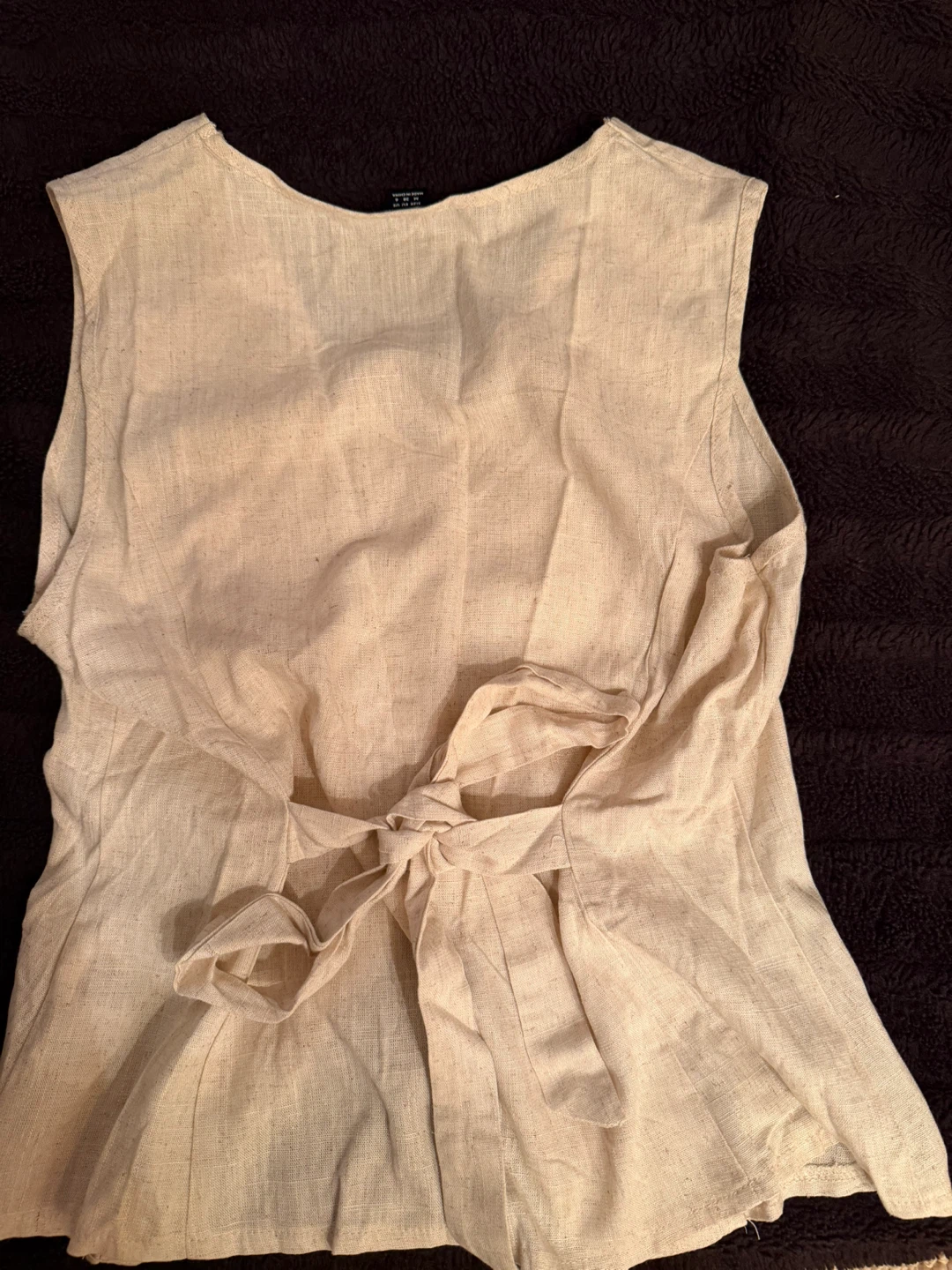 SHEIN Linen Blend Two-Piece Set - photo 3