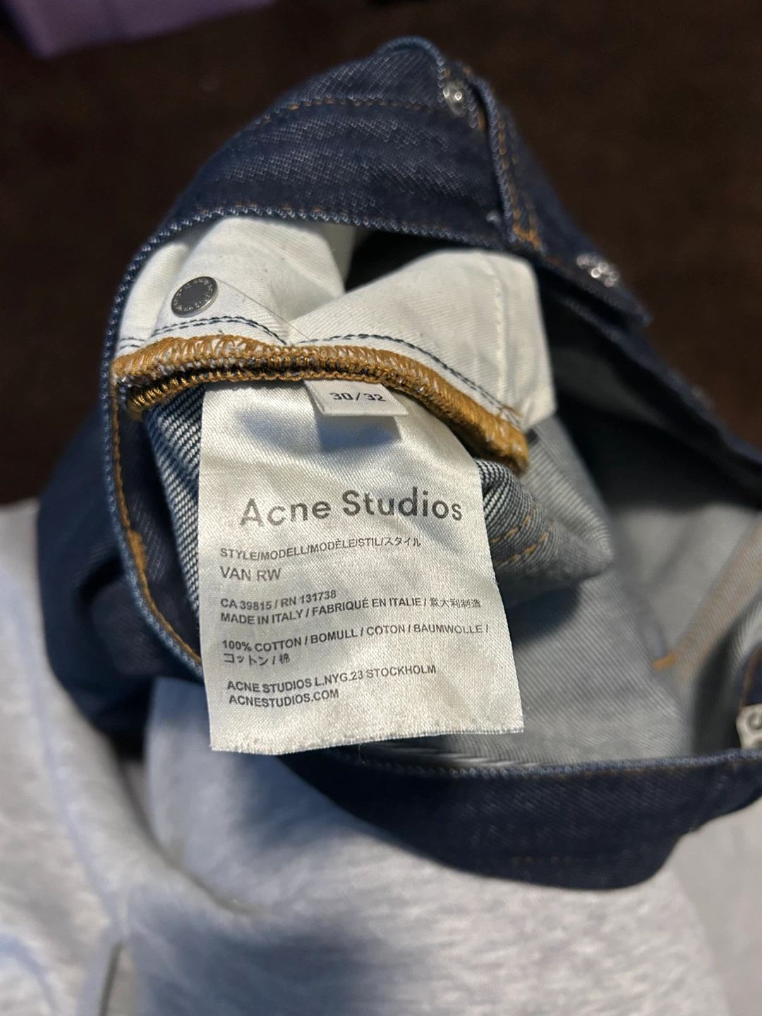 Acne Studios VAN RW Jeans - photo 3