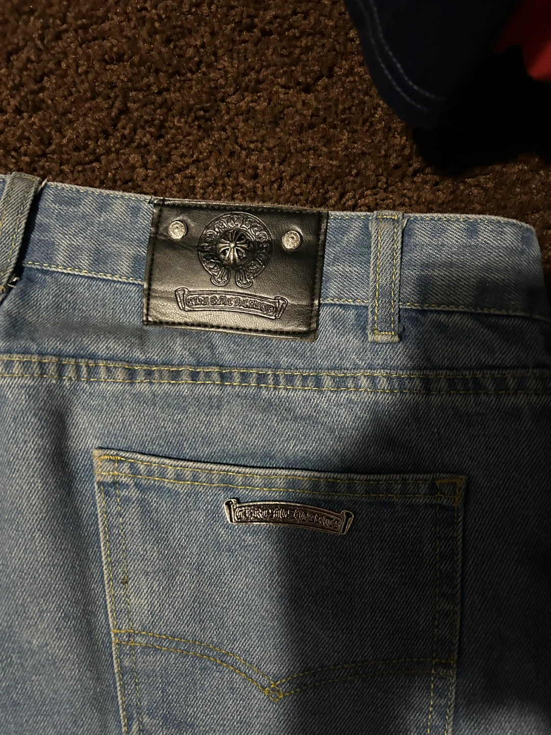 Chrome Hearts Style Jeans - photo 3