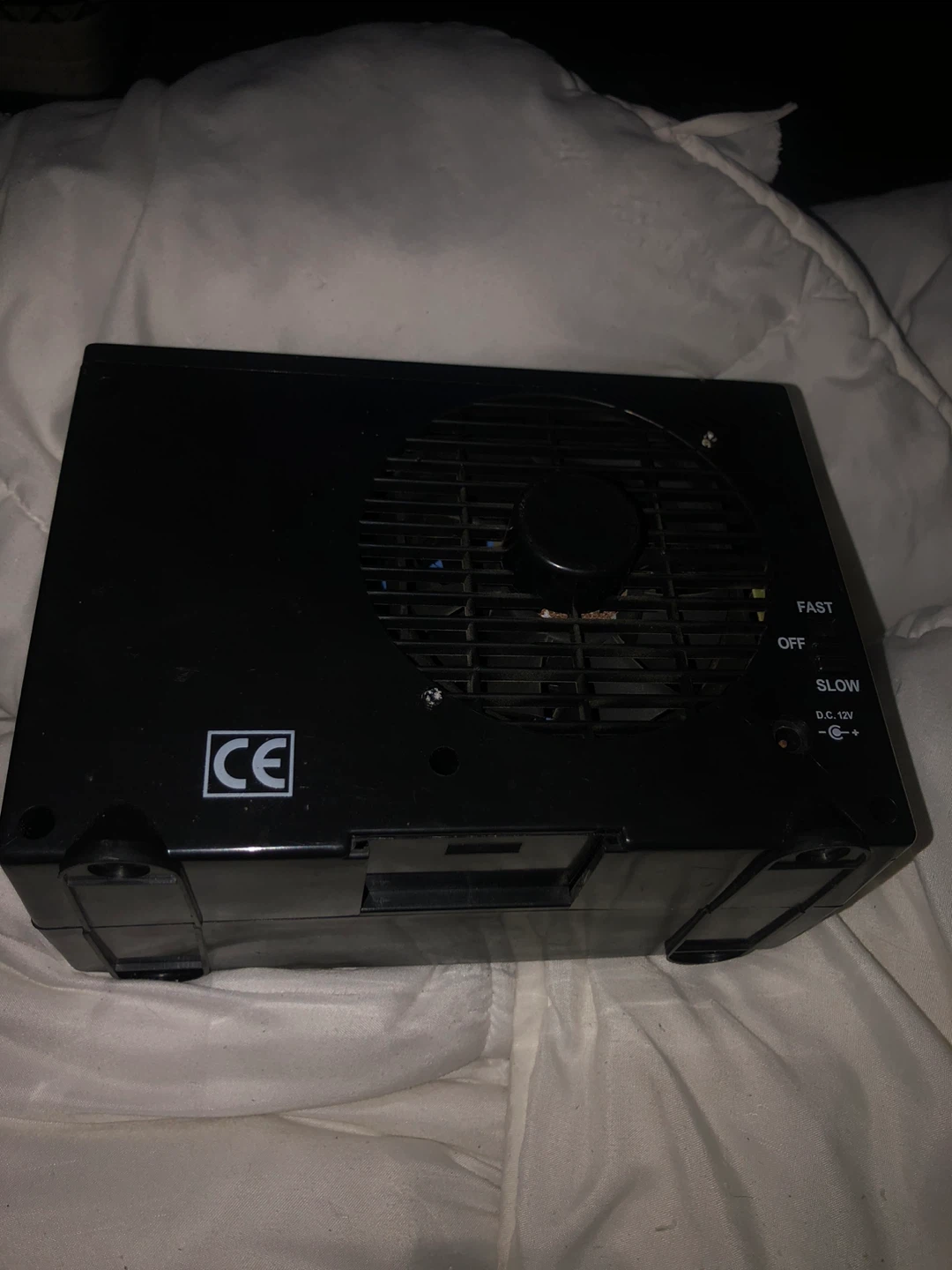 Black Portable Fan